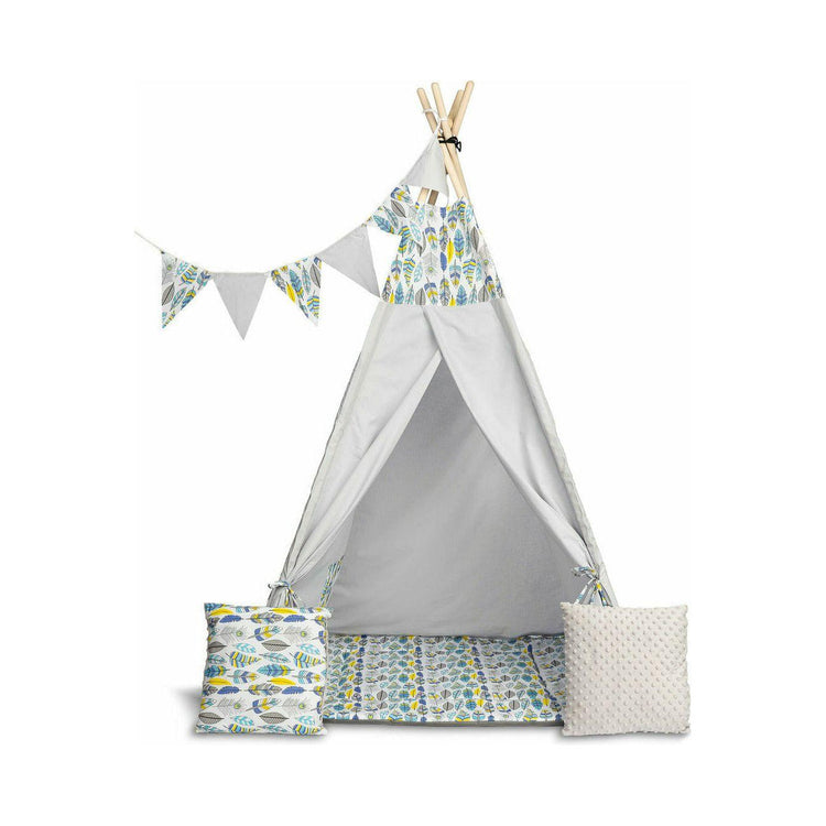 Dark Gray TOYZ Teepee Play Tent - 3 Designs