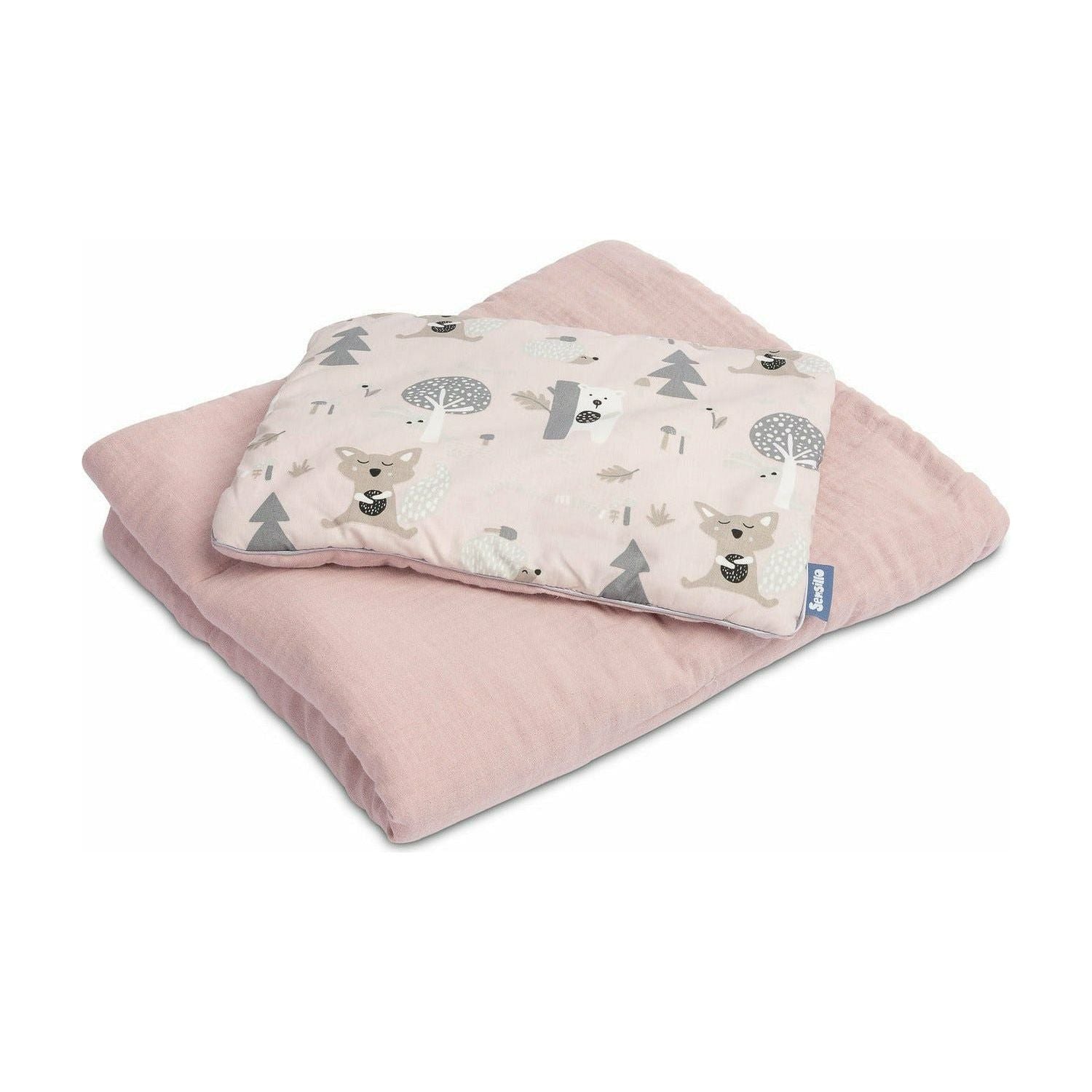 Thistle Sensillo Cot Set - Pillow & Duvet - 3  Designs