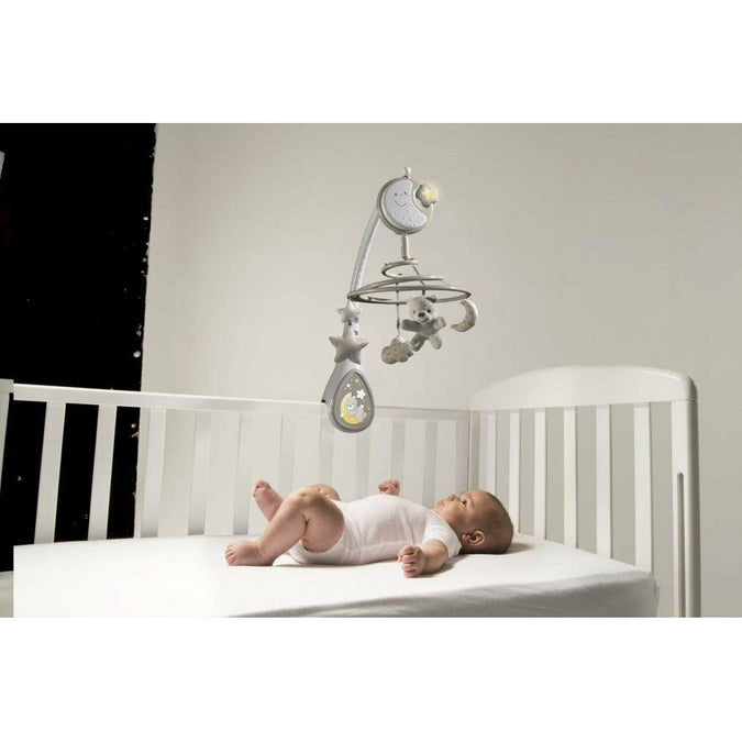 Gray Chicco Next2Dreams 3in1 Crib Mobile - 3 Colours