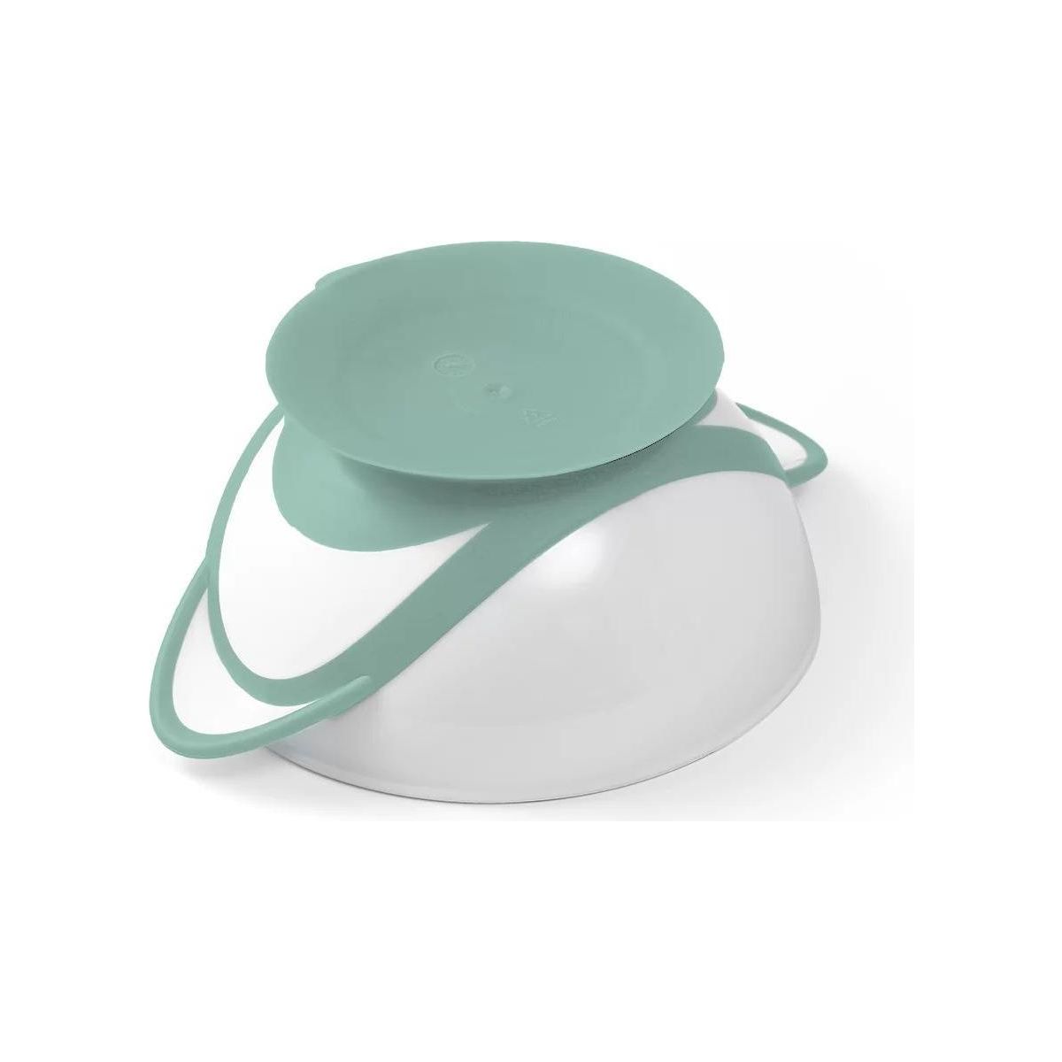 Light Gray Babyono Bowl With A Suction And A Spoon - 4 Colours