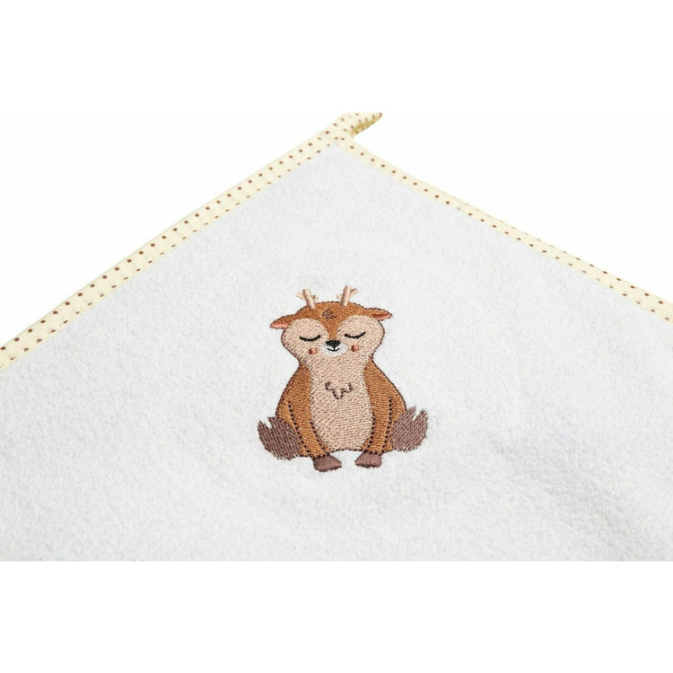 Beige Sensillo Hooded Bath Towel 100x100 - 5 Animal Designs