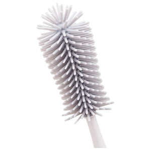 Light Gray Akuku Silicone Bottle Cleaning Brush