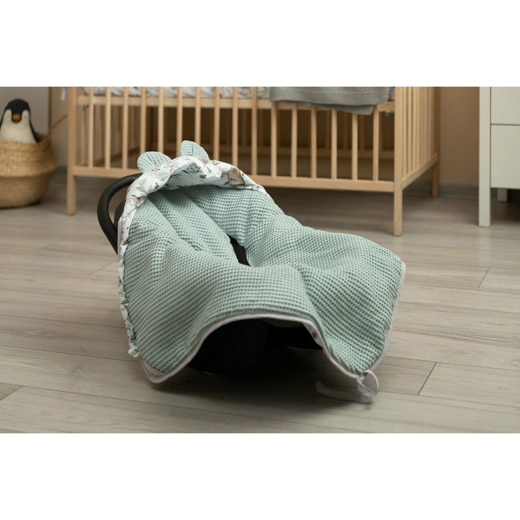 Rosy Brown Sensillo Waffle Car Seat Blanket - 5 Designs