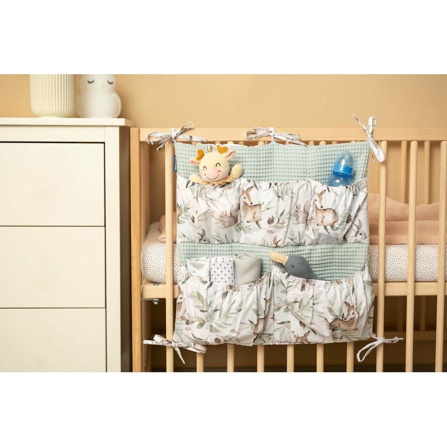 Wheat Sensillo Cot diaper organiser - 5 Designs