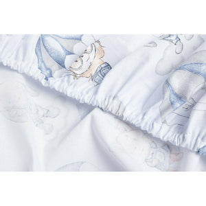 Lavender Sensillo Printed Cot Sheet 120x60 cm - 7 Designs