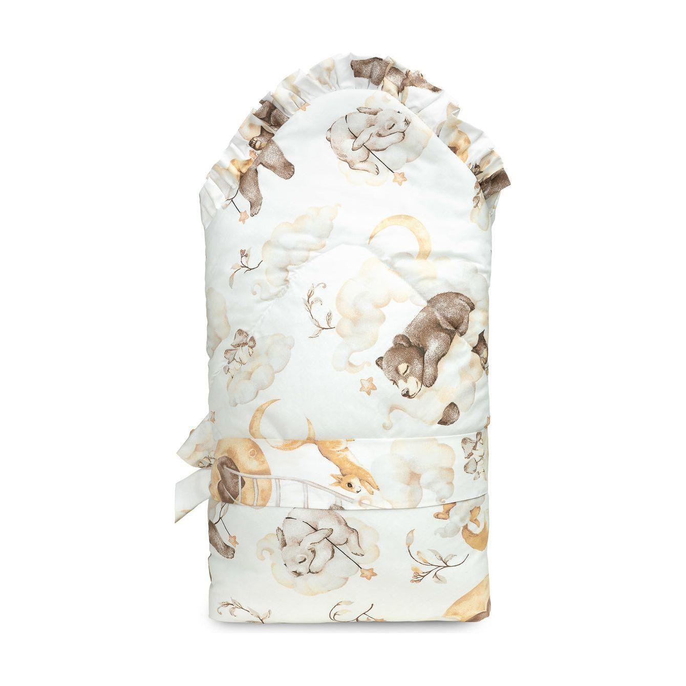 Sensillo 100% Cotton Swaddle With Frill - Dream