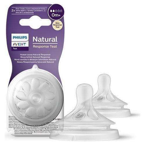 Philips Avent Tétine Natural Response 2 pcs - 6 Tailles