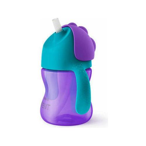 Medium Purple Philips Avent My Bendy Straw Cup 9 months+ - 2 Colours