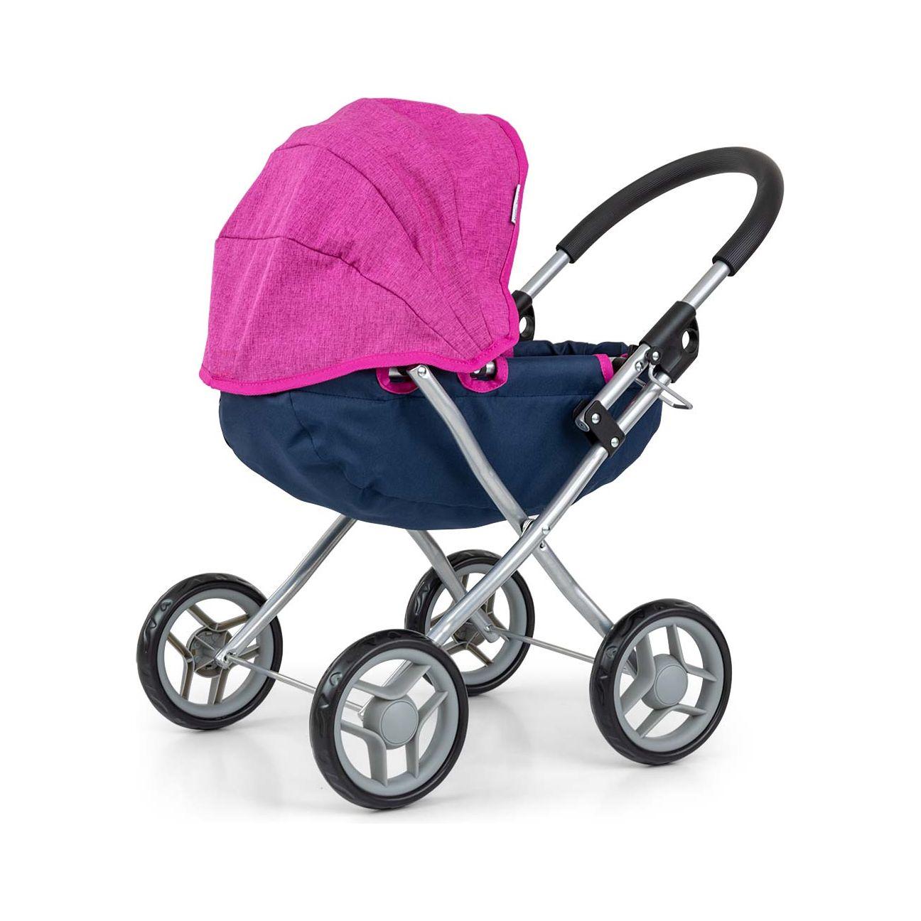 Landau pour poupée Milly Mally Dori Prestige - Rose Marine