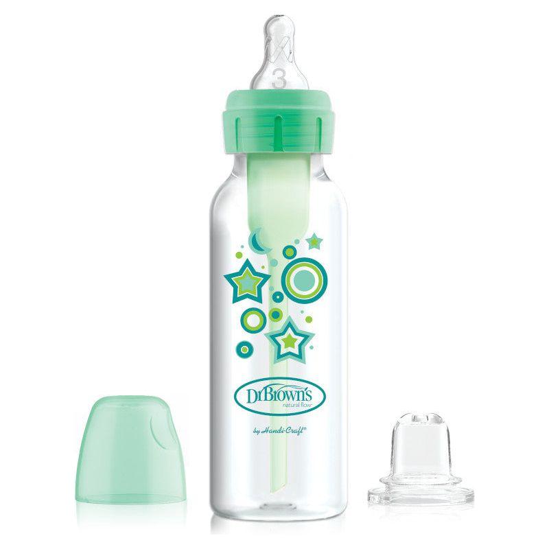 Light Gray Dr Brown's Options+ Narrow Sippy Bottle Starter Kit 6m+ 250ml - 3 Colours