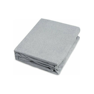 Gray Sensillo Cot Bed Sheet 140x70 cm - 2 Colours