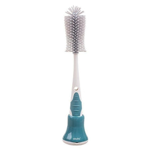 Light Gray Akuku Silicone Bottle Cleaning Brush