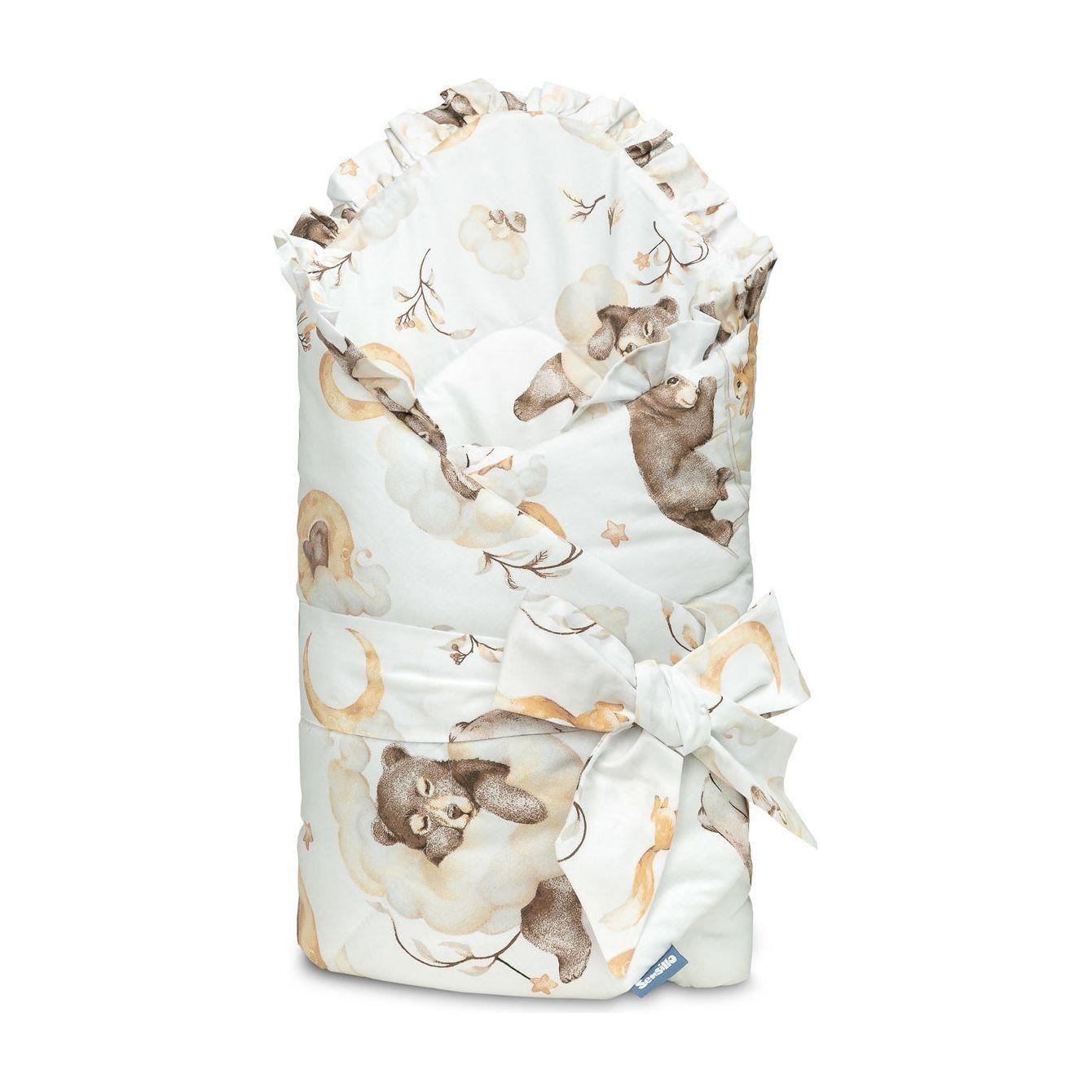 Sensillo 100% Cotton Swaddle With Frill - Dream