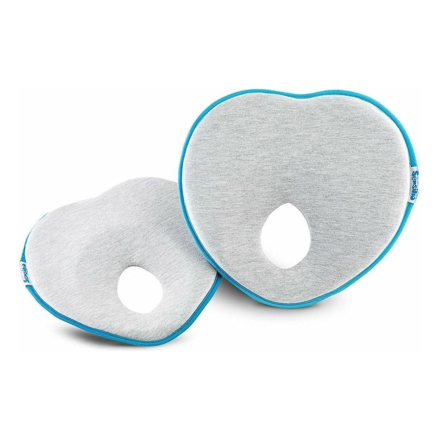 Light Gray Sensillo Lovenest Flat Head Pillow - 2 Colours