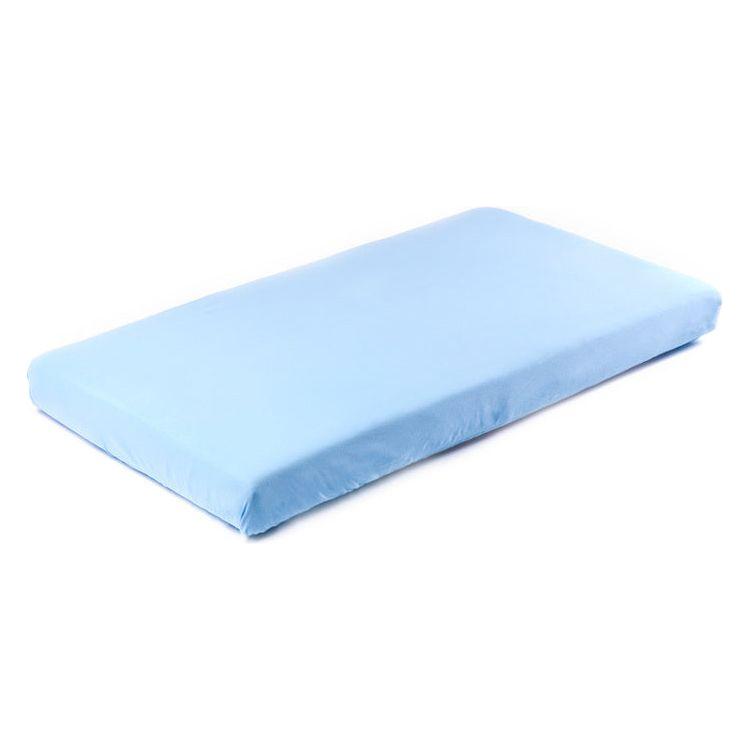 Drap-housse en jersey Sensillo 120x60 cm - Bleu