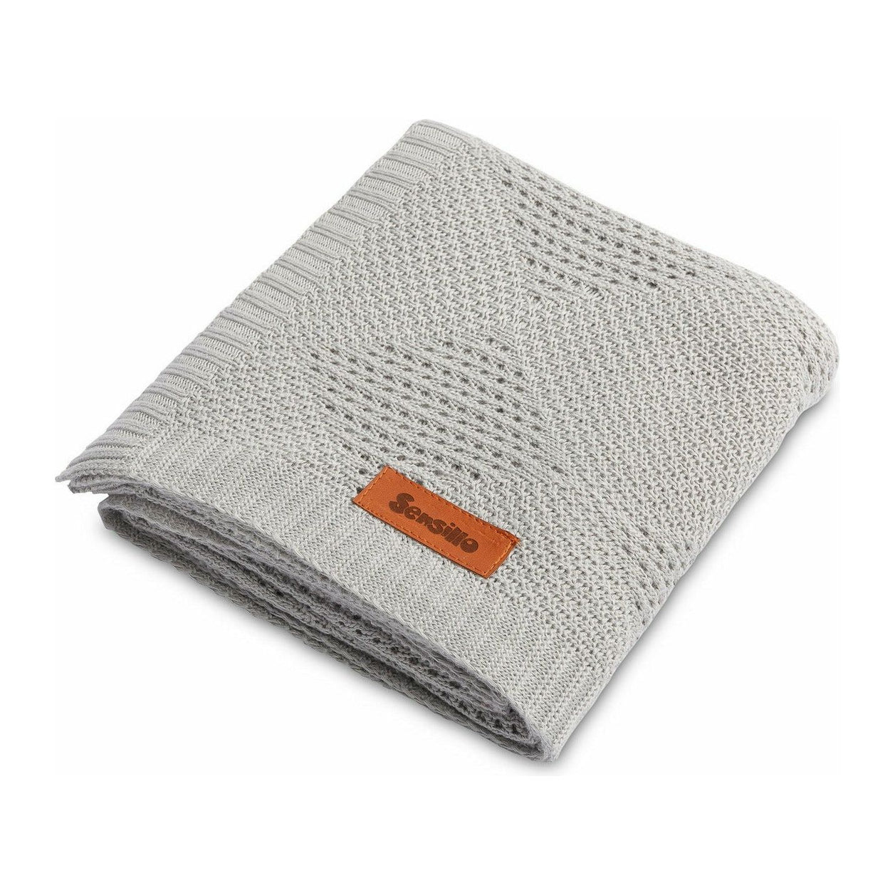 Gray Sensillo 100% Bamboo Blanket 100 x 80 cm - 4 Colours