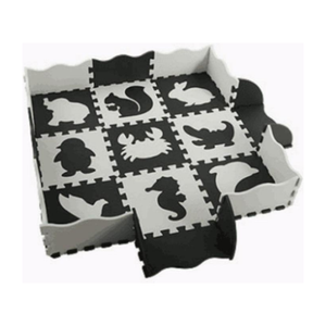 Dark Slate Gray Large Foam Puzzle Contrast Playmat - 25 pcs