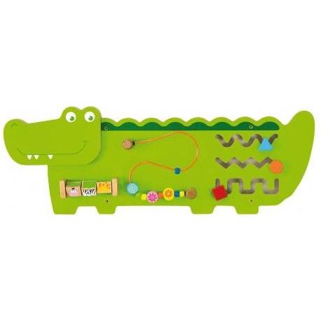 Viga Tableau de Manipulation Sensorielle Crocodile