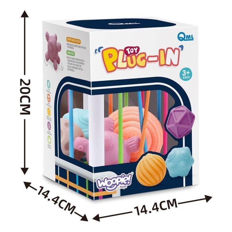 Woopie Trieur de cubes sensoriels flexibles pour enfants - Crazy Hen