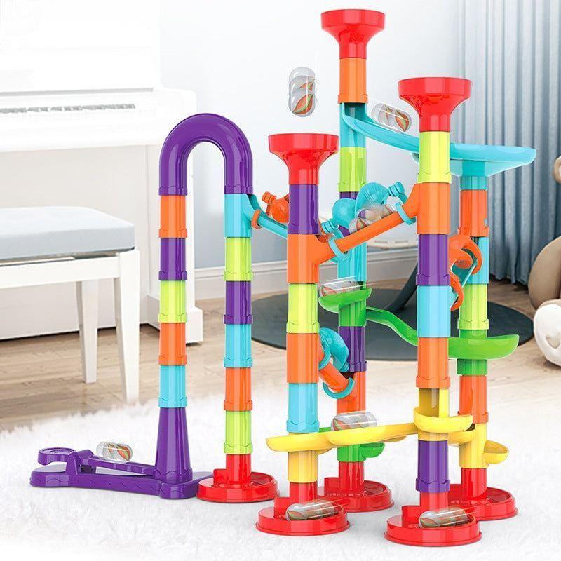 Woopie Ball Track - Marble Run 113 pcs