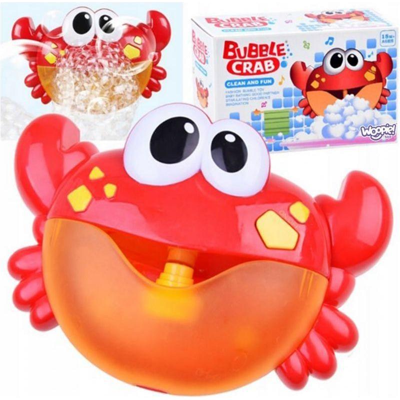 Woopie Bath Toy Bubble Animal - Crab 18m+