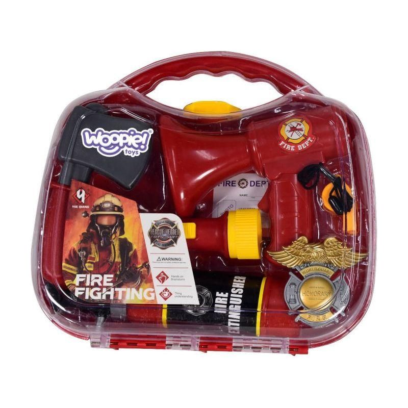 Woopie Firefighter Suitcase Set with Fire Extinguisher