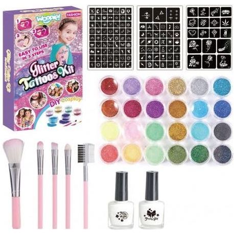 Woopie XL Glitter Tattoo Kit